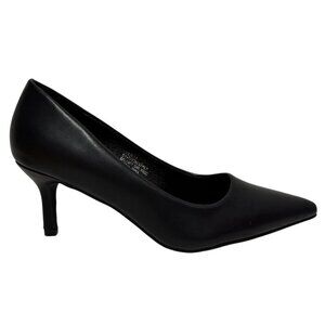 CHASE+CHLOE / Julian-1 / Black / Faux Leather / Pointed / Toe / Pumps With 2.5"